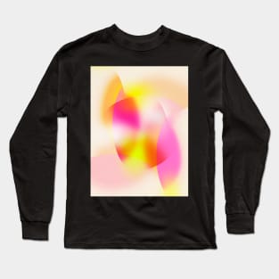 Colorful Misty Gradient 08 - Summer Vibes Long Sleeve T-Shirt